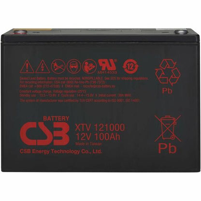 Tripp Lite series UPS Battery Pack - 100000 mAh - 12 V DC - Lead Acid