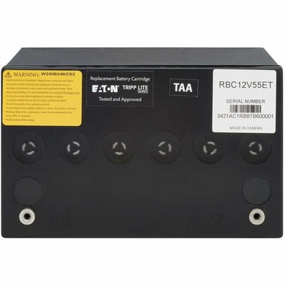 Tripp Lite series SmartPro RBC12V55ET Battery Unit - 55000 mAh - 12 V