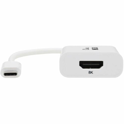 Tripp Lite by Eaton USB-C to HDMI Adapter (M/F) - 8K 60 Hz, HDR, 4:4:4, HDCP 2.3, White -