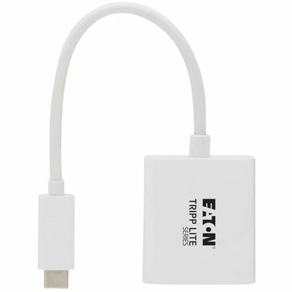 Tripp Lite by Eaton USB-C to HDMI Adapter (M/F) - 8K 60 Hz, HDR, 4:4:4, HDCP 2.3, White -