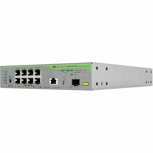 Logiciel non géré 8 ports 10/100M/1G-T avec liaison montante 10G SFP+ et alimentation interne
