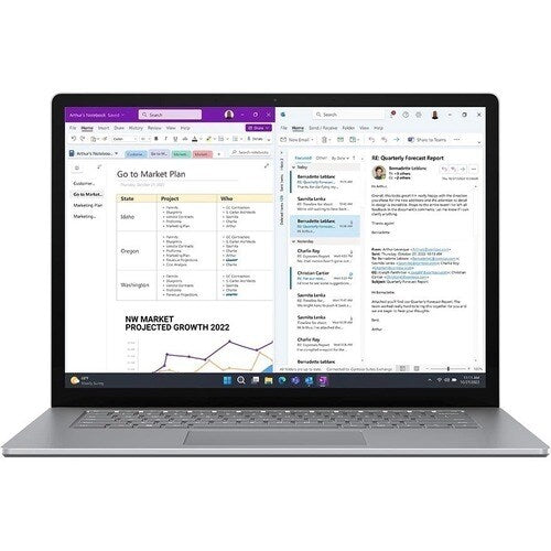 SURFACE LAPTOP 5 13 I5/8/512 WIN10 COMMERCIAL PLATINUM