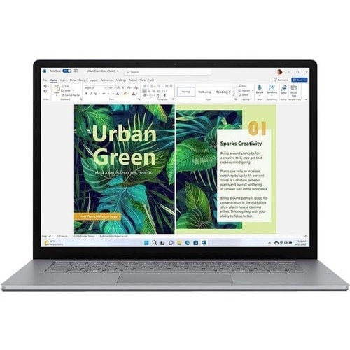 SURFACE LAPTOP 5 13 I5/16/512 WIN11 COMMERCIAL PLATINUM