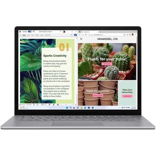 SURFACE LAPTOP 5 13 I5/16/512 WIN11 COMMERCIAL PLATINUM