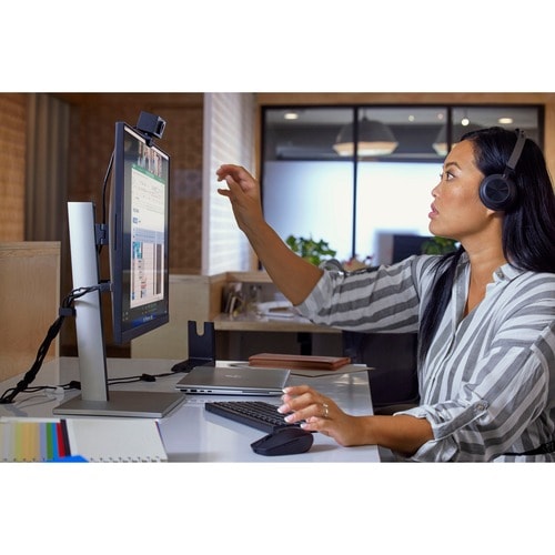 HP E27u G5 27\" Class WQHD LCD Monitor - 16:9 - Black, Silver