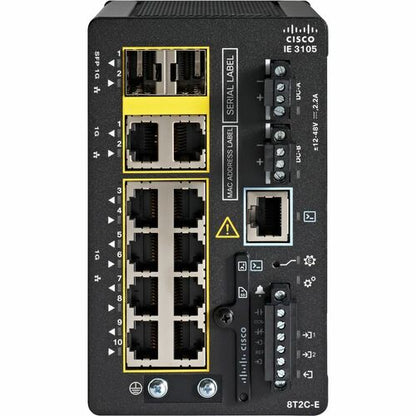 IE3105 W/8GE COPPER 2GE COMBO ADV FEAT FIXED SYS NET ESSENT