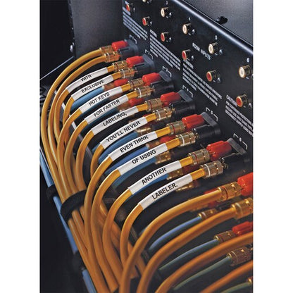 Étiquette pour tube thermorétractable Rhino - 9 mm de largeur x 59 1/16 po