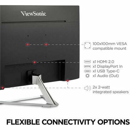 Moniteur LCD 4K UHD ViewSonic VX2776-4K-MHDU 27 pouces