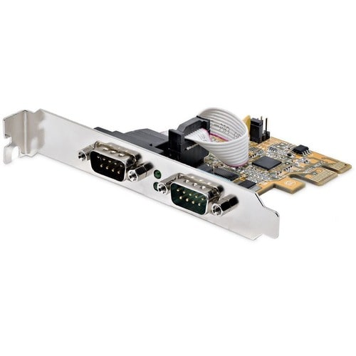 Carte série StarTech.com PCI Express 2 ports, double port PCIe vers RS232