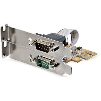 Carte série StarTech.com PCI Express 2 ports, double port PCIe vers RS232