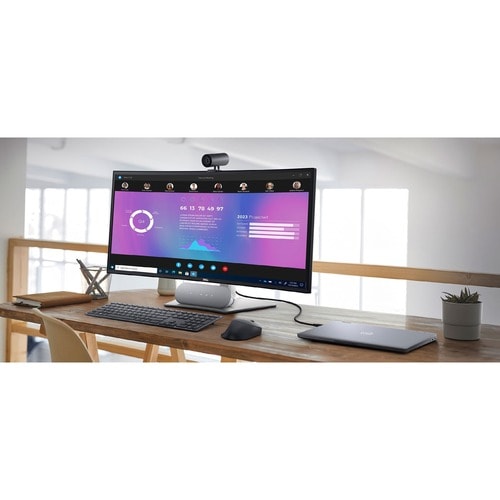 Monitor LCD curvo Dell UltraSharp U4924DW de 49" con resolución Dual Quad HD (DQHD) - 32:9