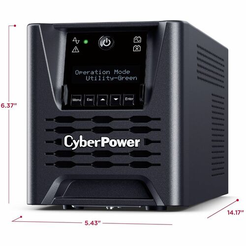 Sistemas UPS de onda sinusoidal con aplicación inteligente CyberPower PR750LCD3C - 750