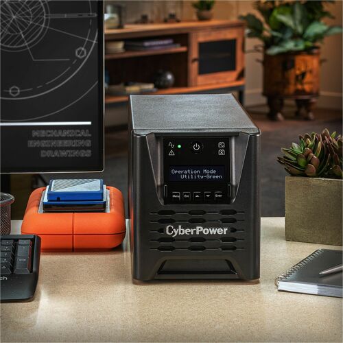 Sistemas UPS de onda sinusoidal con aplicación inteligente CyberPower PR750LCD3C - 750