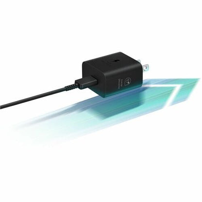 Adaptateur secteur Samsung 25 W noir (avec câble)
