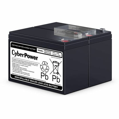 Cyber Power CyberPower RB1270X2F Replacement Battery Cartridge - 2 X 1