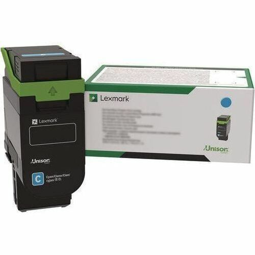 Lexmark Original Laser Toner Cartridge - Return Program - Cy