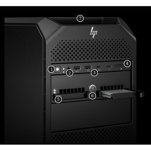 Estación de trabajo HP Z4 G5 - 1 procesador Xeon w5-2455X - Tecnología vPro