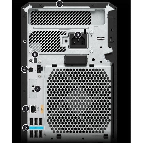 Estación de trabajo HP Z4 G5 - 1 procesador Xeon w3-2435 - Tecnología vPro