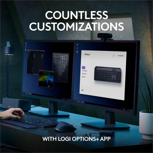 LOGITECH MX KEYS S GRIS PÂLE MULTI 4