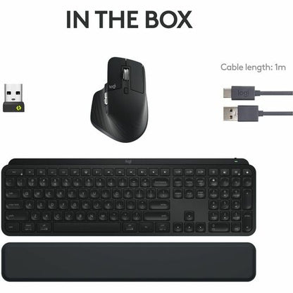Combo clavier Logitech MX Keys S noir