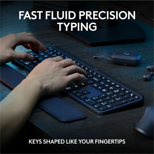 Combo clavier Logitech MX Keys S noir