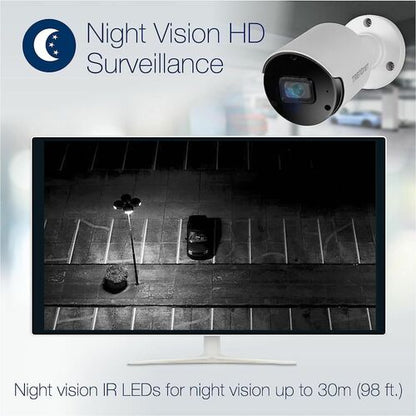 Cámara de red TRENDnet TV-IP1514PI de 5 megapíxeles para interiores y exteriores, color, tipo bala
