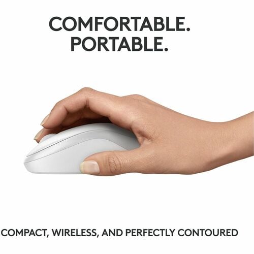 SOURIS BLUETOOTH SILENCIEUSE M240 BLANC CASSÉ MULTI 4