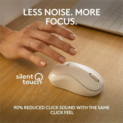 SOURIS BLUETOOTH SILENCIEUSE M240 BLANC CASSÉ MULTI 4