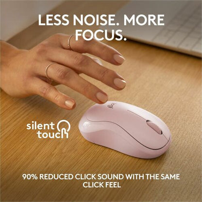 Souris Bluetooth silencieuse M240 Rose Multi 4