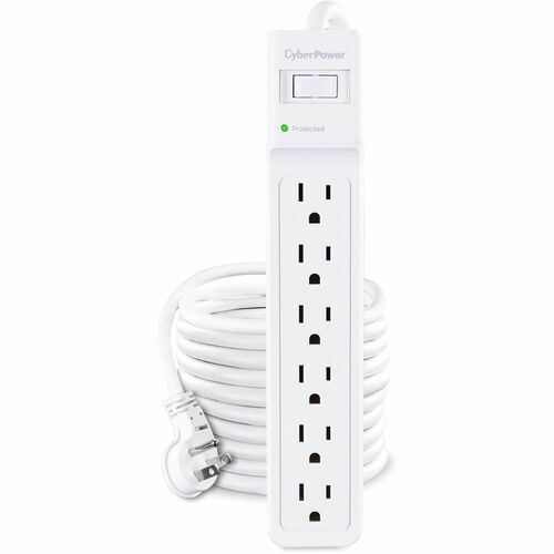 Cyber ​​Power CyberPower B625 Essential 6 - Protector contra sobretensiones de tomacorrientes con