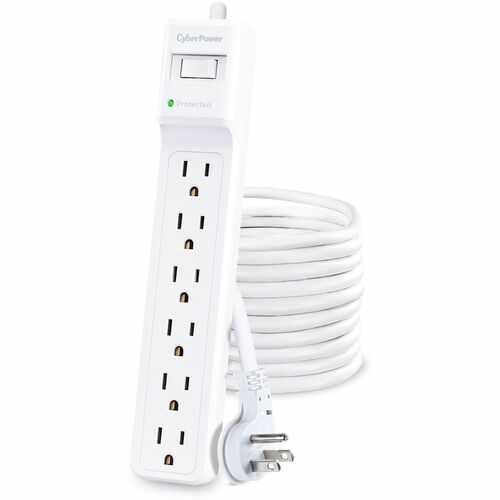 Cyber ​​Power CyberPower B625 Essential 6 - Protector contra sobretensiones de tomacorrientes con