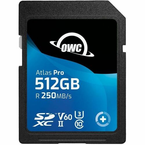 512GB OWC ATLAS PRO SDXCV60 CRD 512GB OWC ATLAS PRO SDXC UHS-II V60