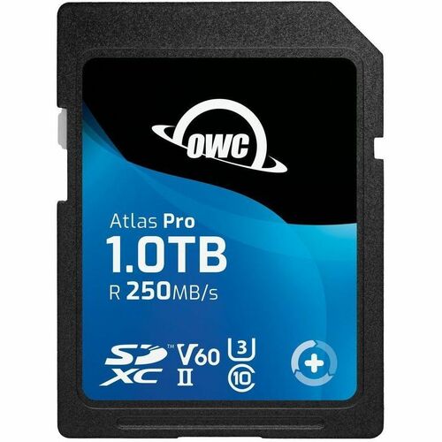 1TB OWC ATLAS PRO SDXCV60 CARD 1TB OWC ATLAS PRO SDXC UHS-II V60