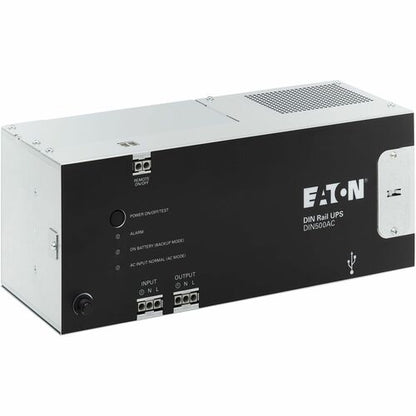 Onduleur Eaton DIN500AC 500 VA sur rail DIN - Rail DIN - Autonomie en veille de 4 minutes - 120