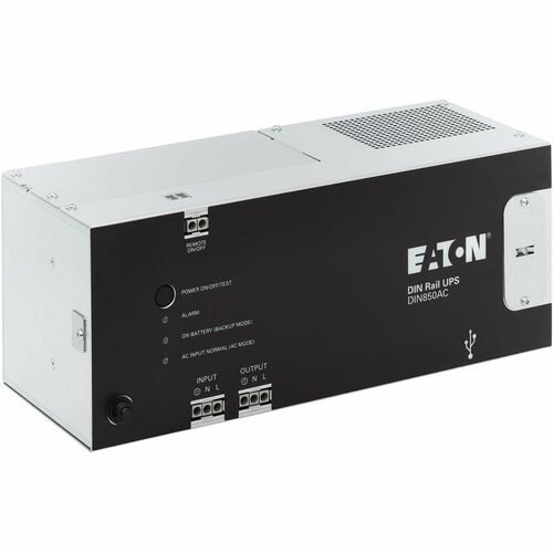 Eaton DIN850AC 850VA DIN Rail UPS - DIN Rail - 2 Minute Stand-by - 120