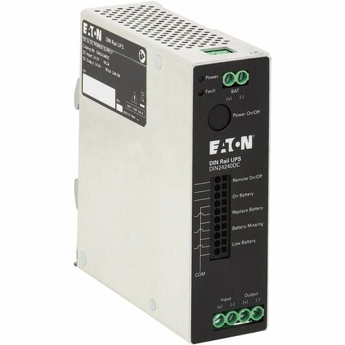 Onduleur Eaton DIN24240DC 240 VA sur rail DIN - Rail DIN - Autonomie de 10 minutes -