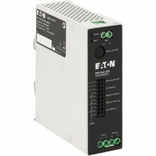 Onduleur Eaton DIN24480DC 480 VA sur rail DIN - Rail DIN - Autonomie de 3 minutes - 2