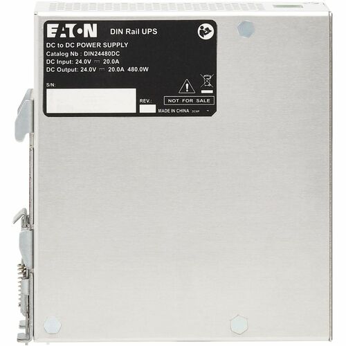 Onduleur Eaton DIN24480DC 480 VA sur rail DIN - Rail DIN - Autonomie de 3 minutes - 2
