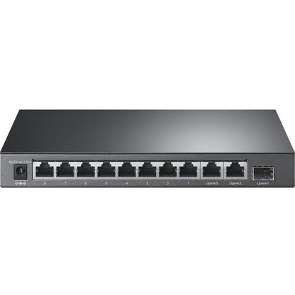 8-PORT 10/100MBPS + 3-PORT GIGABIT DT SWITCH W/ 8-PORT POE+