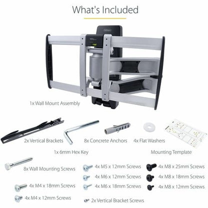 StarTech.com Articulating TV Wall Mount, VESA Wall