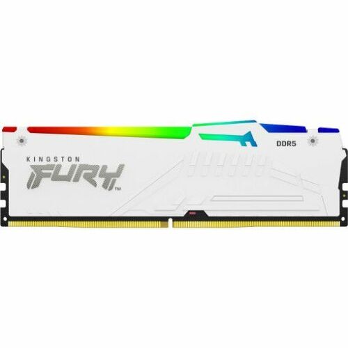 16GB 5200MT/S DDR5 CL40 DIMM FURY BEAST WHITE RGB XMP