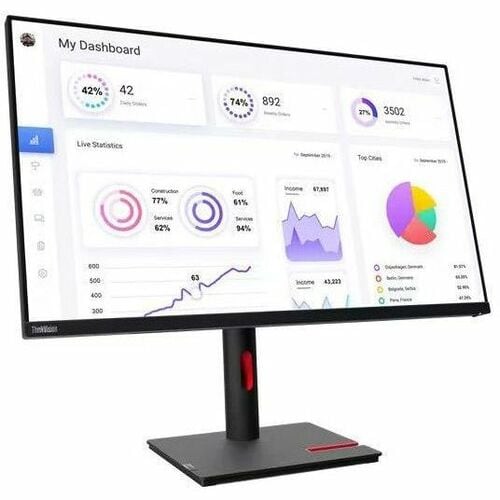 31.5IN 4K MONITOR WITH USB TYPEC RJ45 FOR STABLE CONNECTION