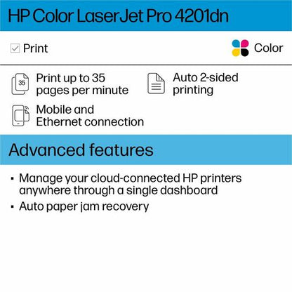 IMPRESORA COLOR LASERJET PRO 4201DN