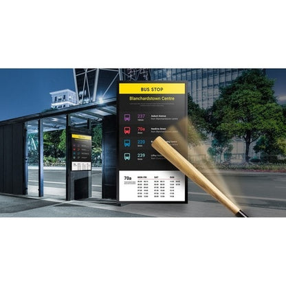 Écran d'affichage numérique Samsung OH75A - Écran LCD 75" - Fonctionnement 24h/24 et 7j/7