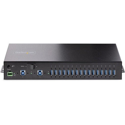 StarTech.com Hub USB 3.0 industriel 16 ports 5 Gbit/s, montable, terminal