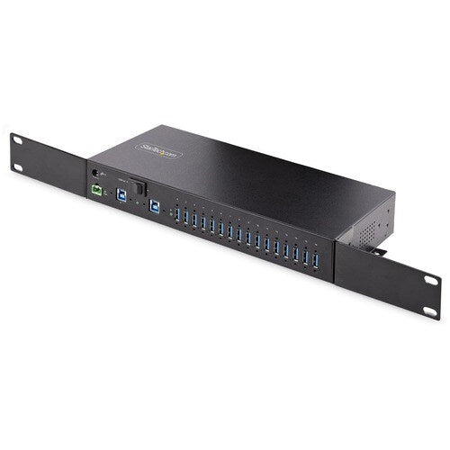 StarTech.com Hub USB 3.0 industriel 16 ports 5 Gbit/s, montable, terminal