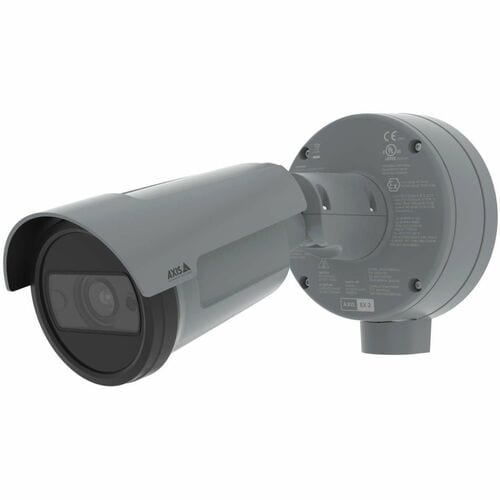 AXIS P1468-XLE Outdoor 4K Network Camera - Color - Bullet - Black  - 131.23 ft (