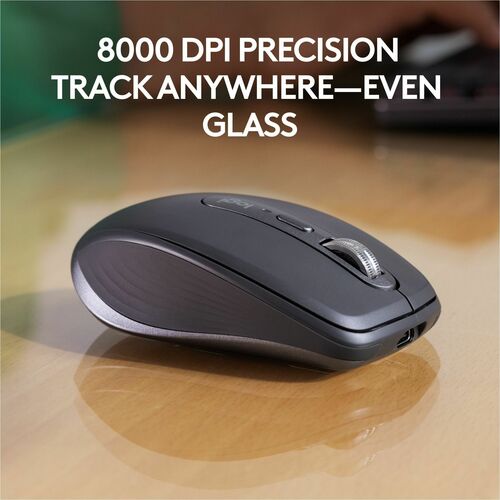 Logitech MX Anywhere 3S for Business Wireless Mouse - Darkfield - Wireless