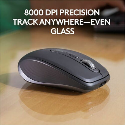Logitech MX Anywhere 3S for Business Wireless Mouse - Darkfield - Wireless