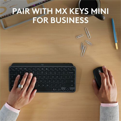 Logitech MX Anywhere 3S for Business Wireless Mouse - Darkfield - Wireless